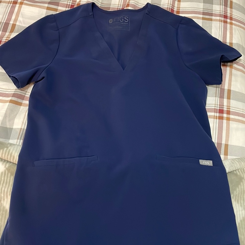 Figs navy blue set